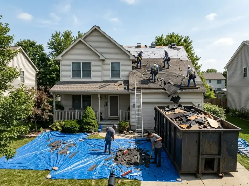 roof-replacement-debris-remova-004 — frequently asked questions, Cheapest Dumpster Rentals in West DeLand, FL